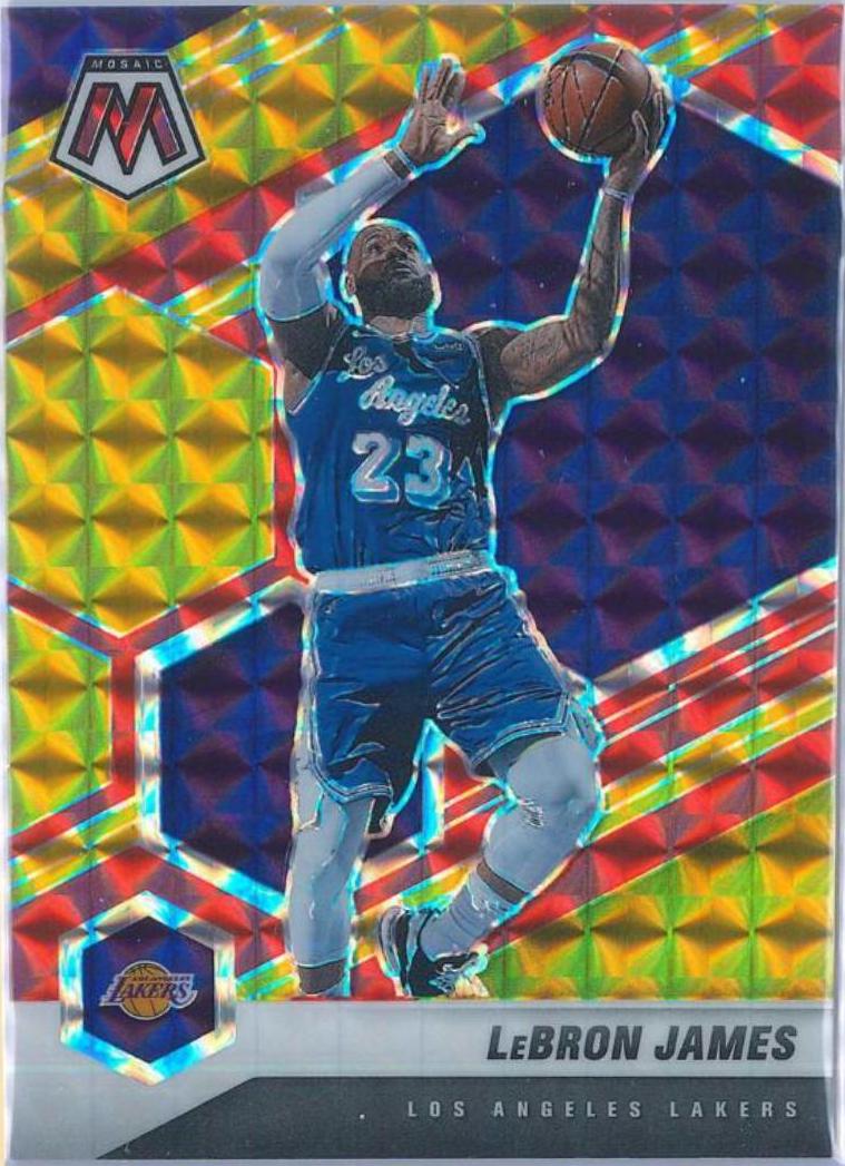 LeBron James [Choice Fusion Red & Yellow] #81
