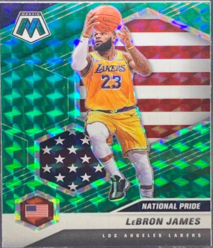 LeBron James [Green Fluorescent] #247