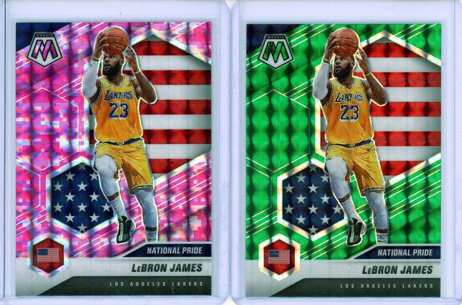LeBron James [Green Mosaic] #247