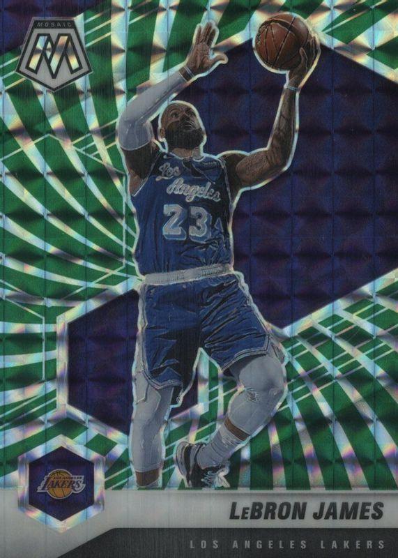 LeBron James [Green Swirl] #81