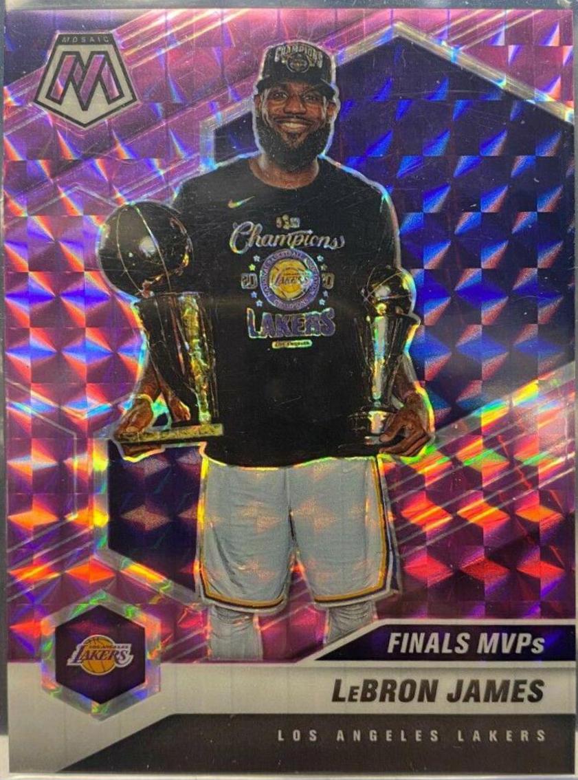 LeBron James [Purple Mosaic] #297