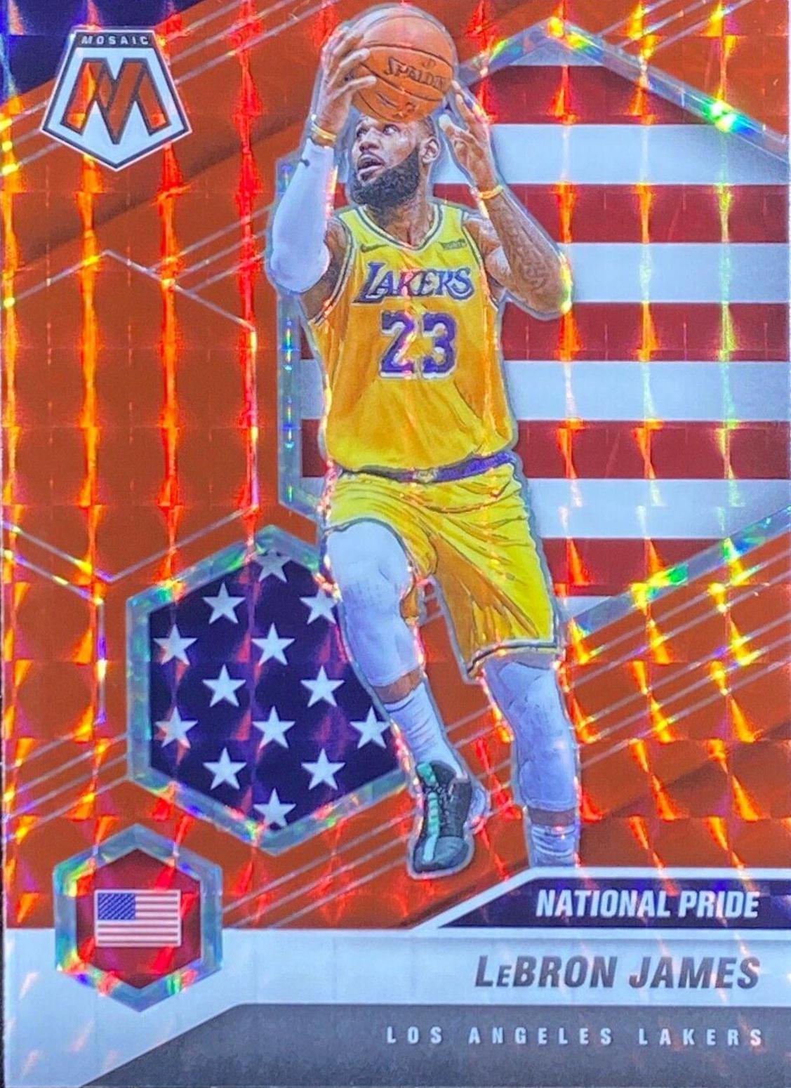 LeBron James [Red Mosaic] #247