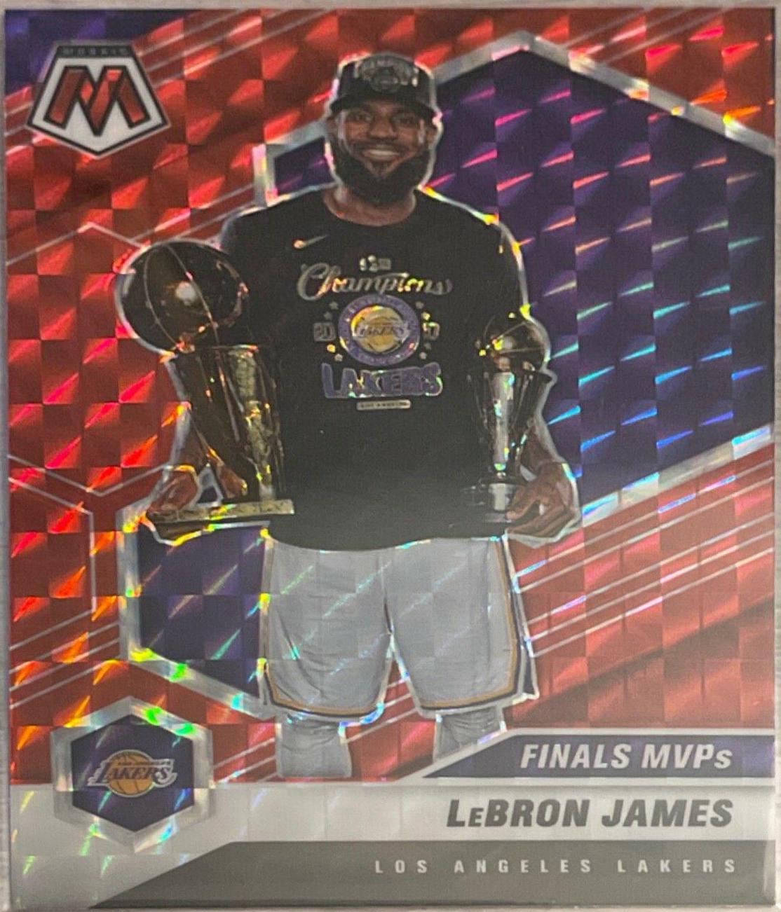 LeBron James [Red Mosaic] #297