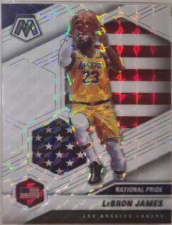LeBron James [White Mosaic] #247