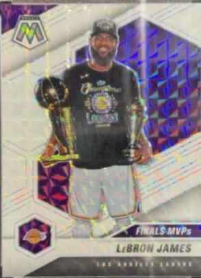 LeBron James [White Mosaic] #297