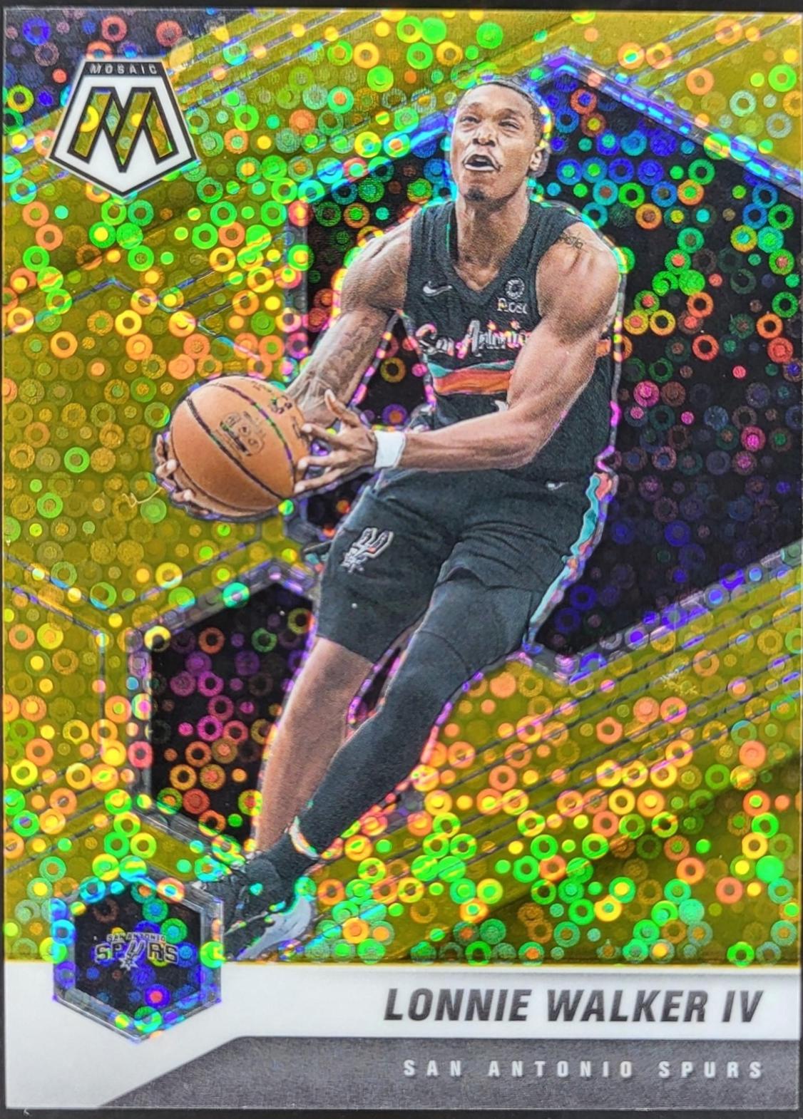 Lonnie Walker IV [Fast Break Gold] #79