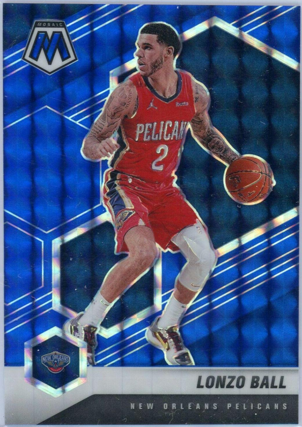 Lonzo Ball [Blue Mosaic] #37