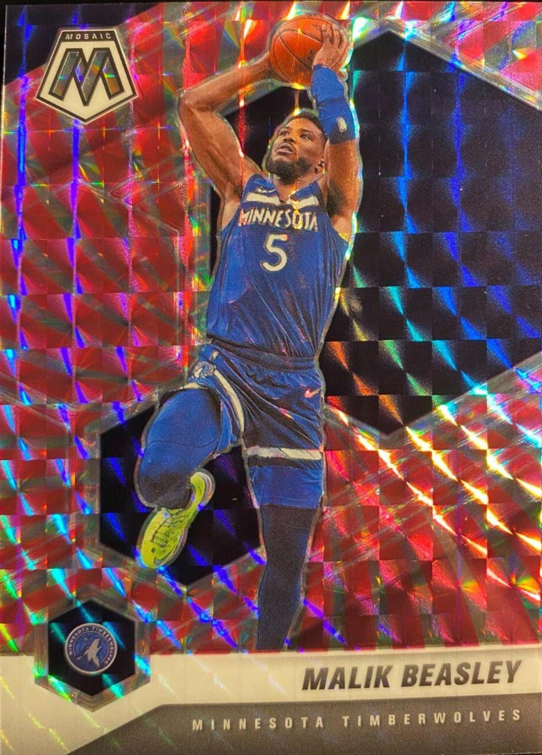 Malik Beasley [Pink Swirl] #162