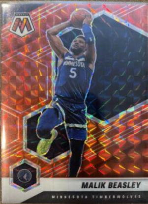 Malik Beasley [Red Mosaic] #162