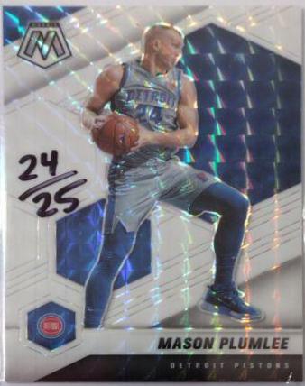 Mason Plumlee [White Mosaic] #118