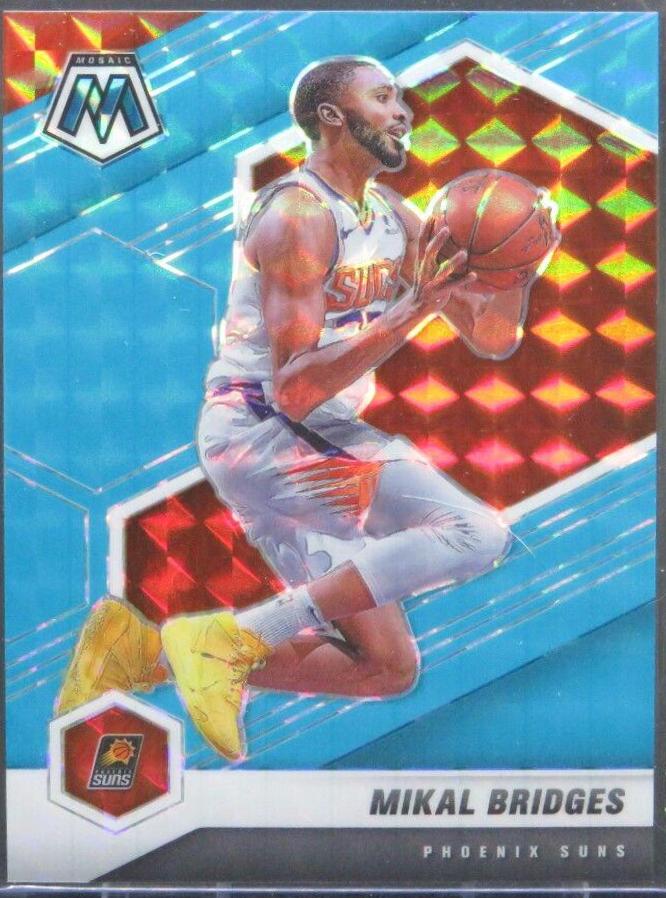 Mikal Bridges [Blue Fluorescent] #174
