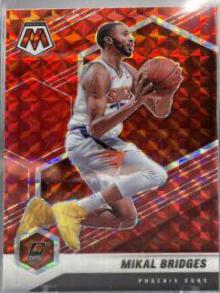 Mikal Bridges [Red Mosaic] #174