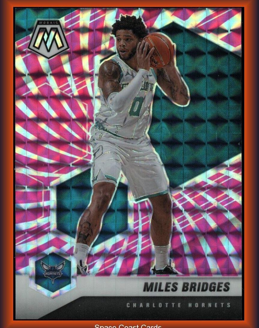 Miles Bridges [Pink Swirl] #90