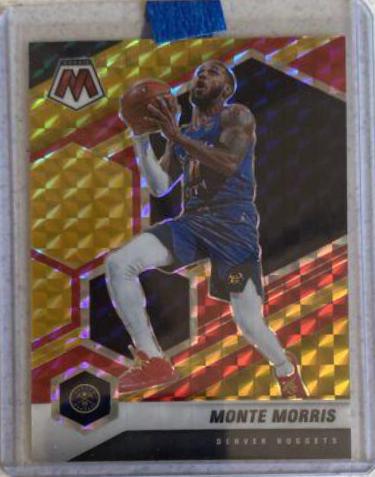 Monte Morris [Choice Fusion Red & Yellow] #87