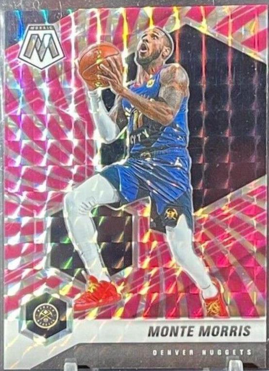 Monte Morris [Pink Swirl] #87