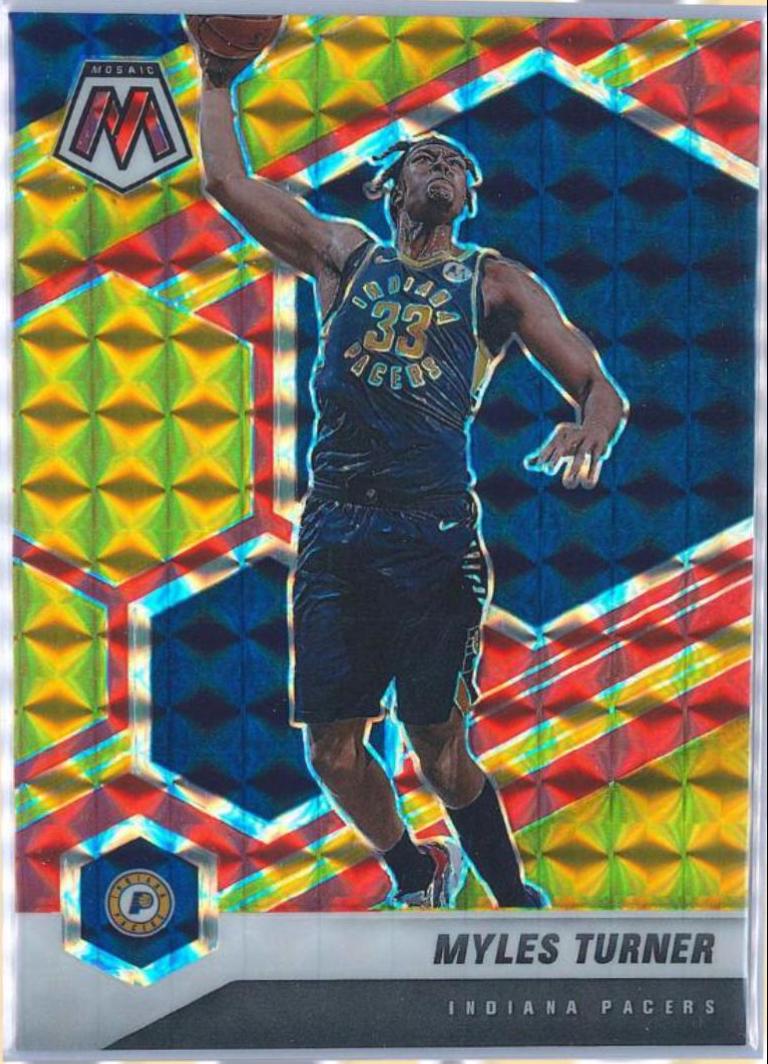 Myles Turner [Choice Fusion Red & Yellow] #25