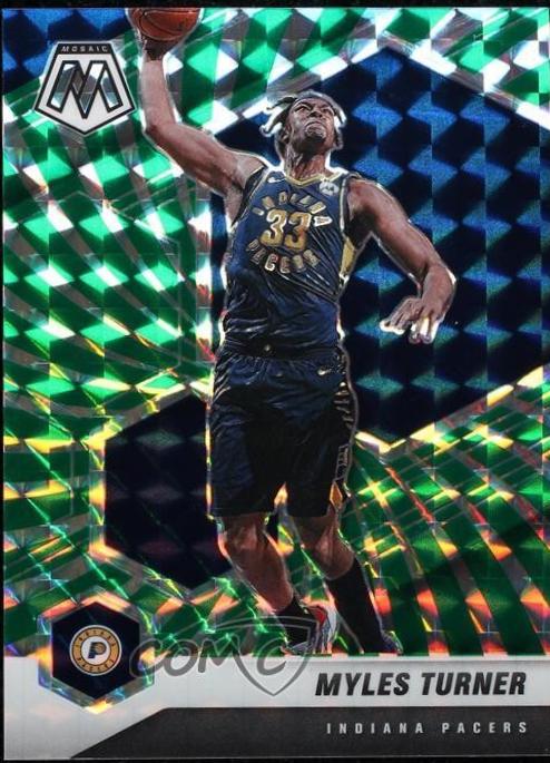 Myles Turner [Green Swirl] #25