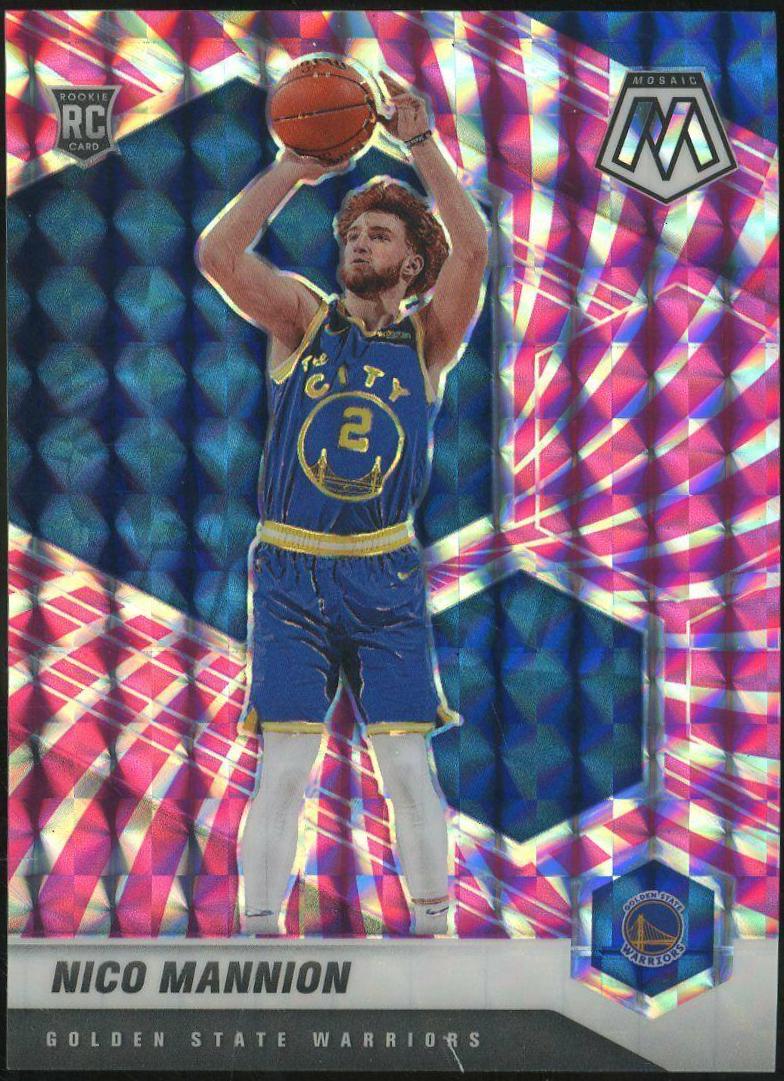 Nico Mannion [Pink Swirl] #229