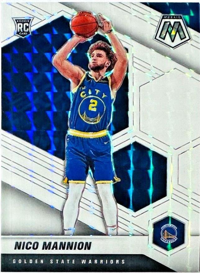 Nico Mannion [White Mosaic] #229