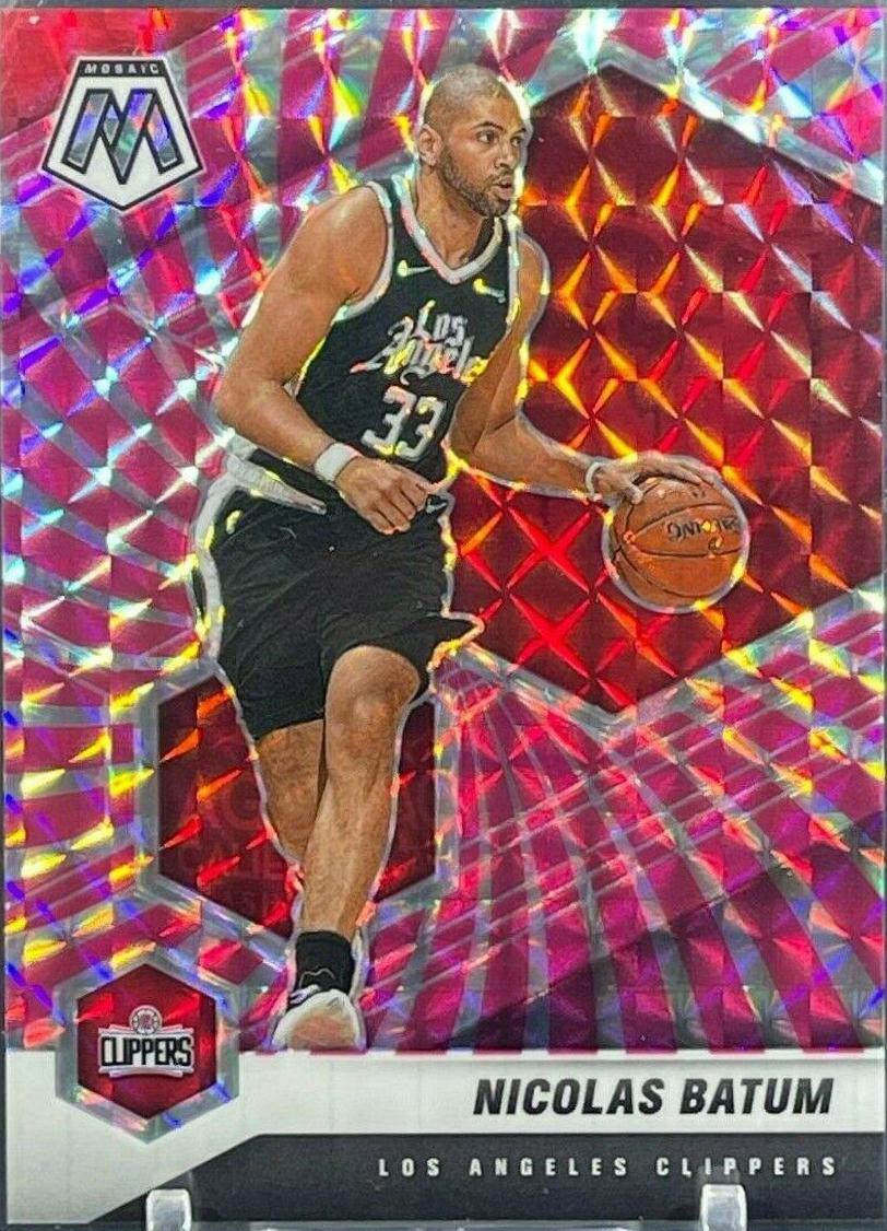 Nicolas Batum [Pink Swirl] #82