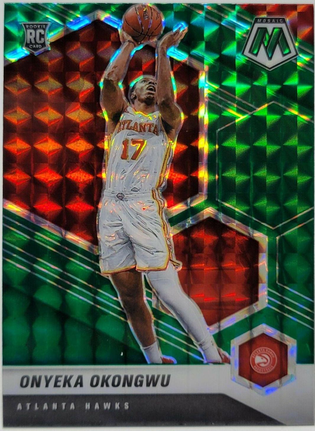 Onyeka Okongwu [Green Mosaic] #225