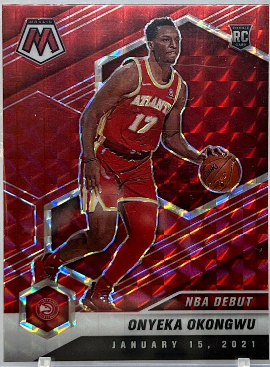 Onyeka Okongwu [Red Mosaic] #225
