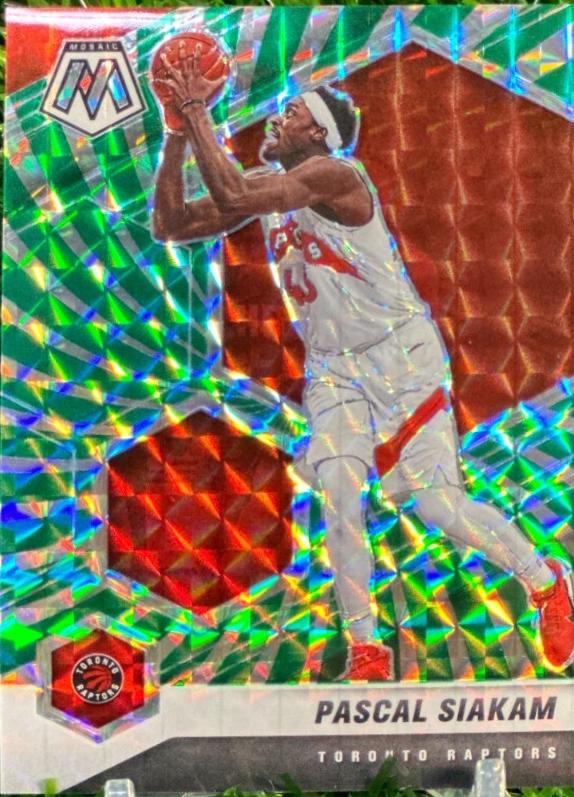 Pascal Siakam [Green Swirl] #70