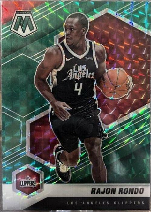 Rajon Rondo [Green Mosaic] #61