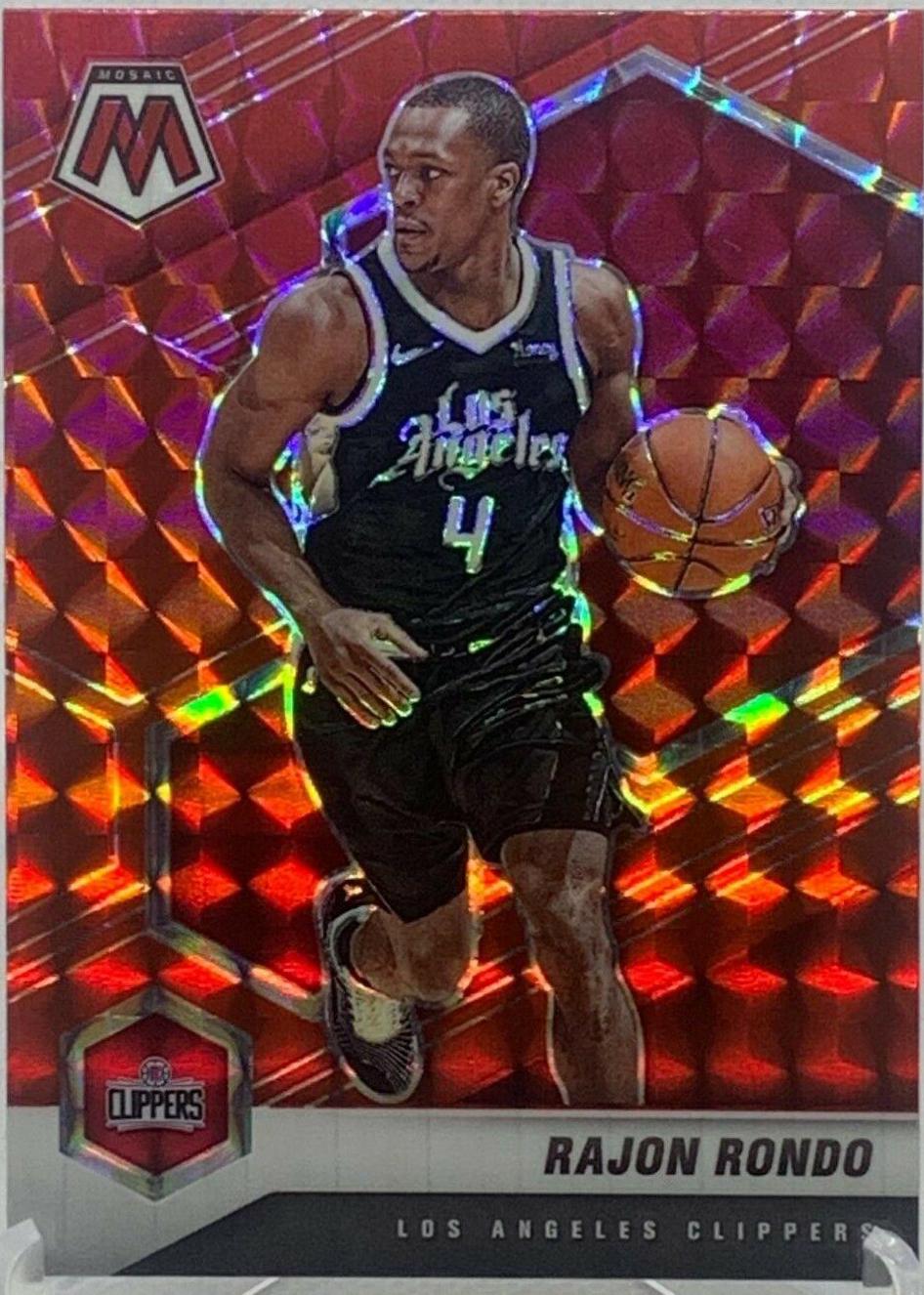Rajon Rondo [Red Mosaic] #61