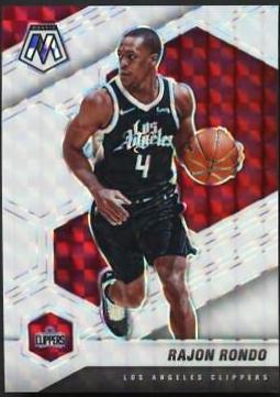 Rajon Rondo [White Mosaic] #61