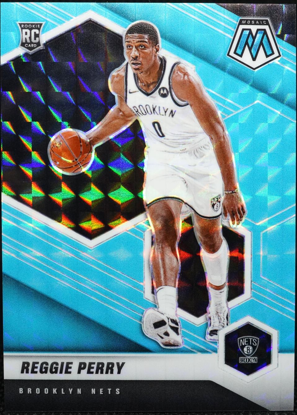 Reggie Perry [Blue Fluorescent] #244
