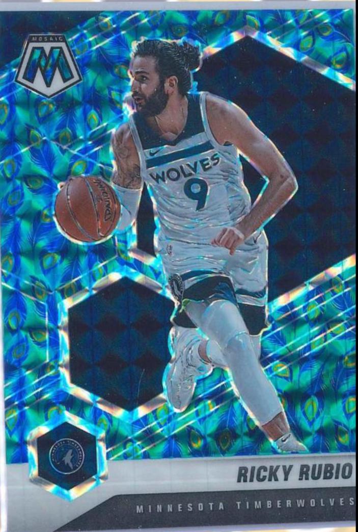 Ricky Rubio [Peacock Choice] #71