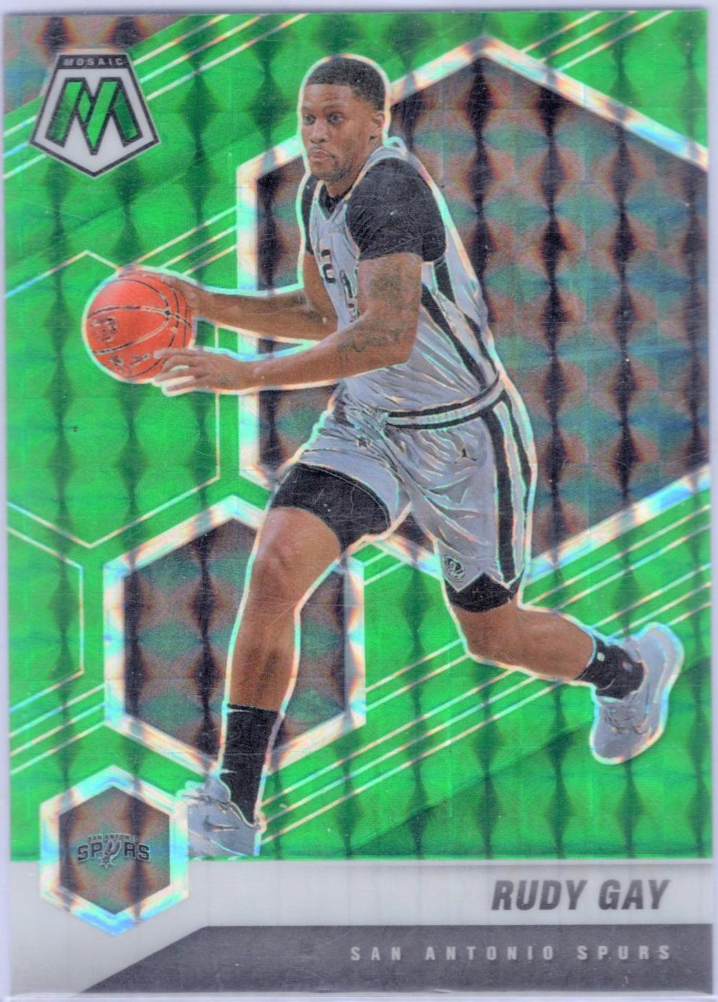 Rudy Gay [Green Mosaic] #160