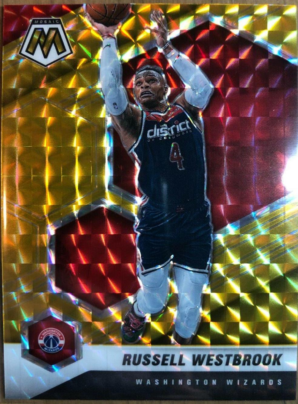 Russell Westbrook [Gold Mosaic] #39