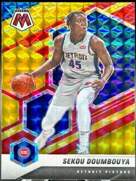 Sekou Doumbouya [Choice Fusion Red & Yellow] #89