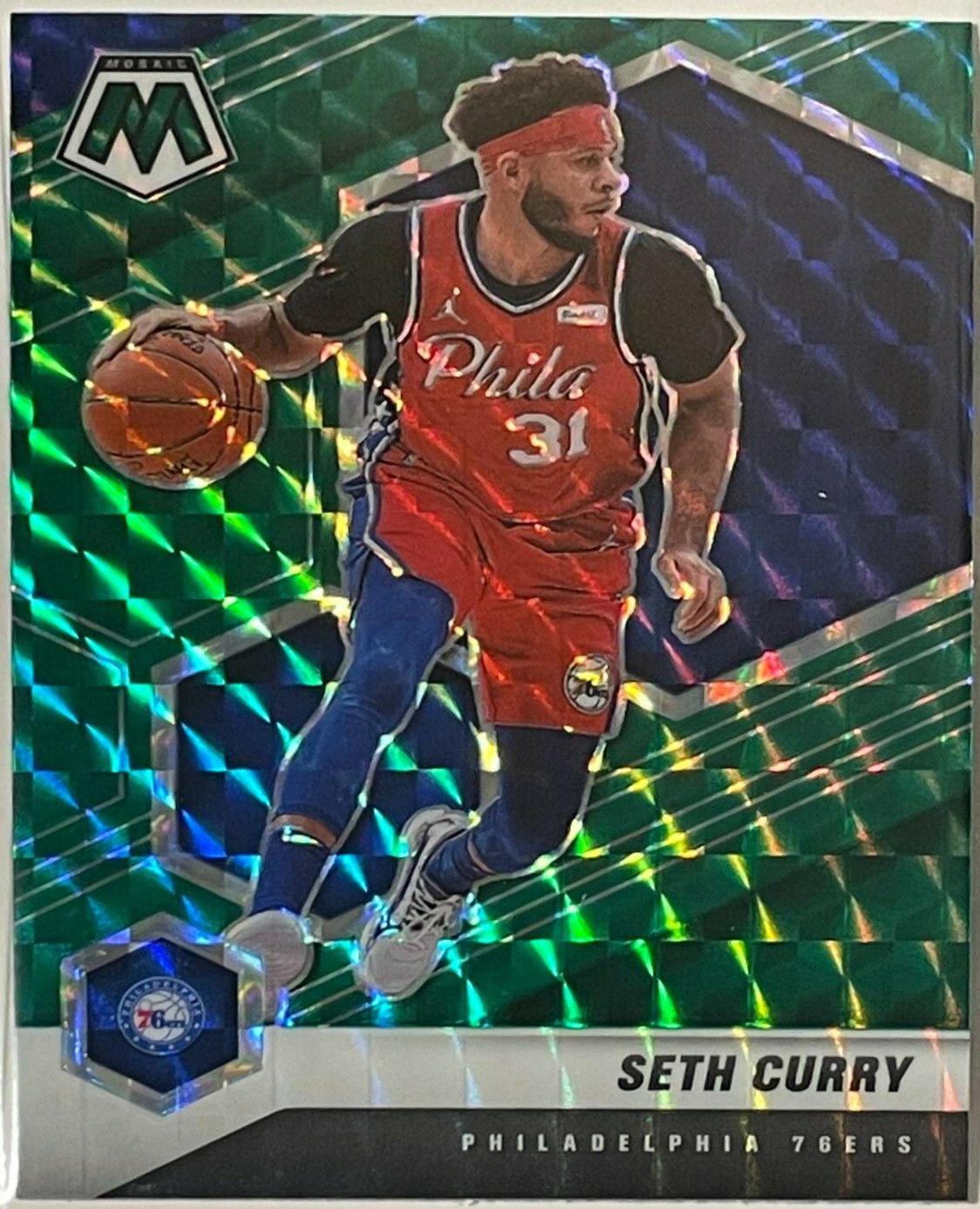 Seth Curry [Green Mosaic] #97