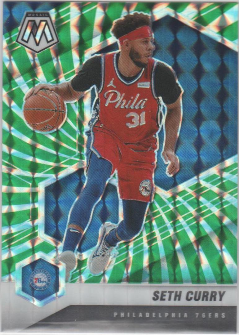 Seth Curry [Green Swirl] #97