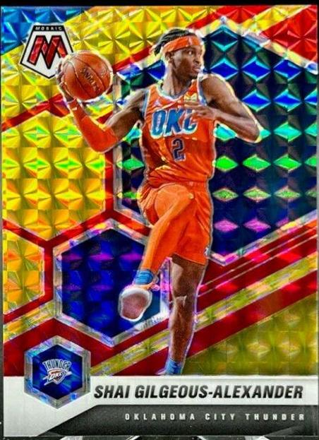 Shai Gilgeous Alexander [Choice Fusion Red & Yellow] #103