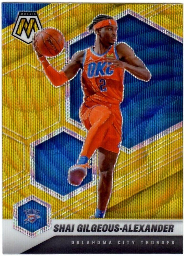 Shai Gilgeous Alexander [Gold Wave] #103