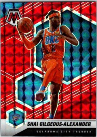 Shai Gilgeous Alexander [Red Mosaic] #103
