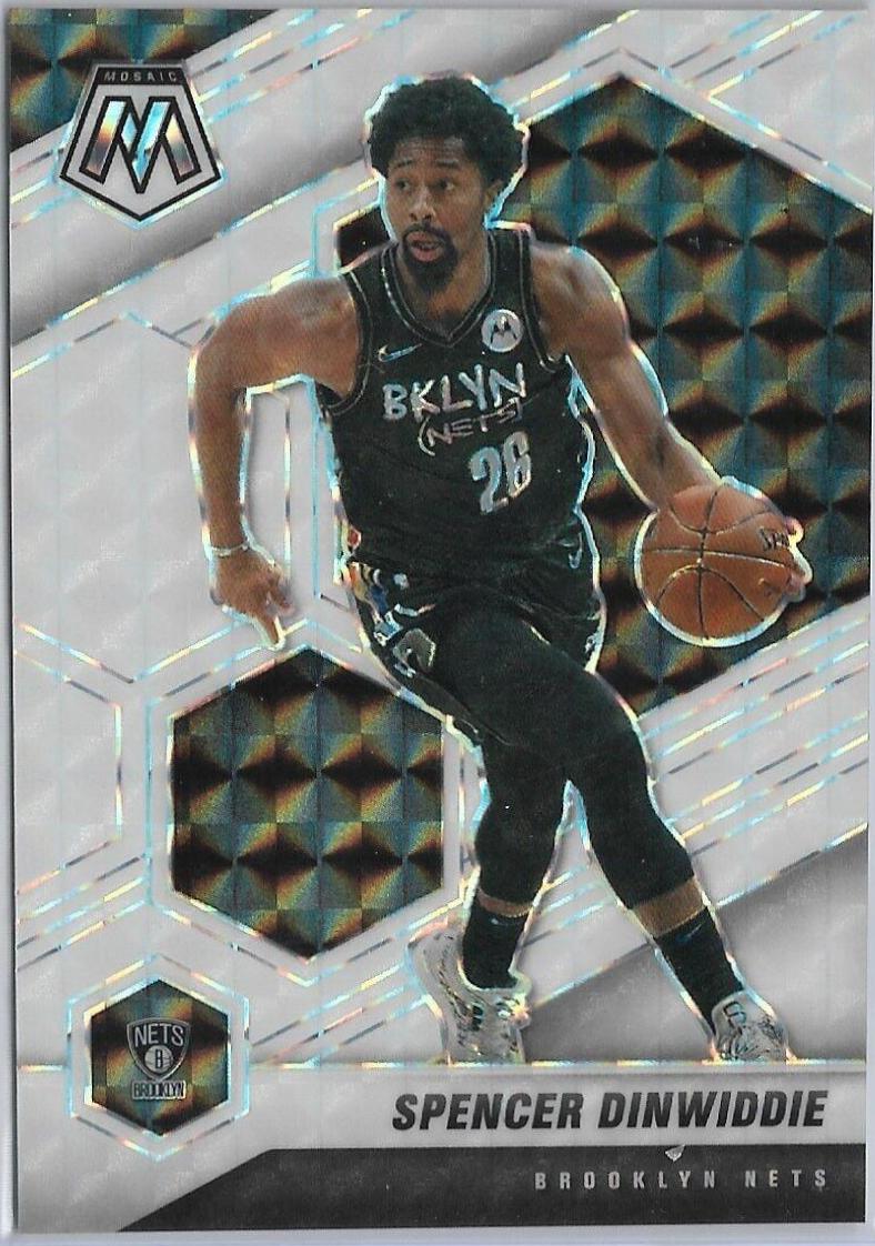 Spencer Dinwiddie [White Mosaic] #6