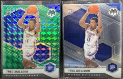 Theo Maledon [Green Mosaic] #218