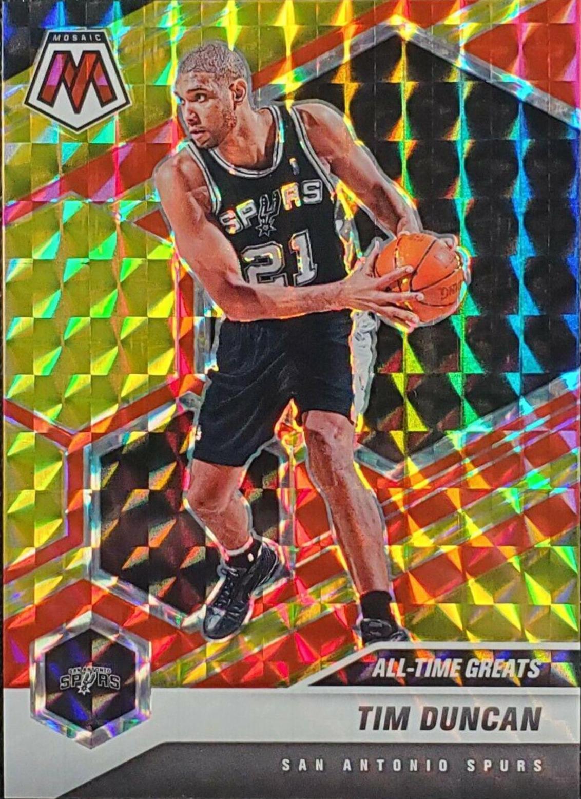 Tim Duncan [Choice Fusion Red & Yellow] #289