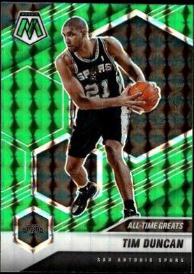 Tim Duncan [Green Fluorescent] #289