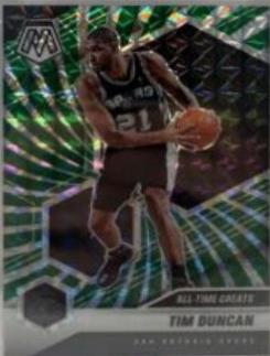 Tim Duncan [Green Swirl] #289