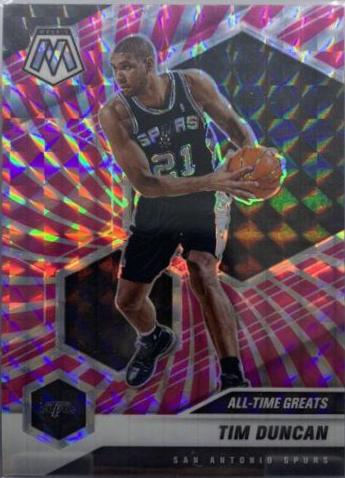 Tim Duncan [Pink Swirl] #289