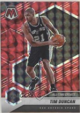 Tim Duncan [Reactive Red] #289