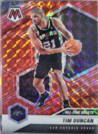 Tim Duncan [Red Mosaic] #289