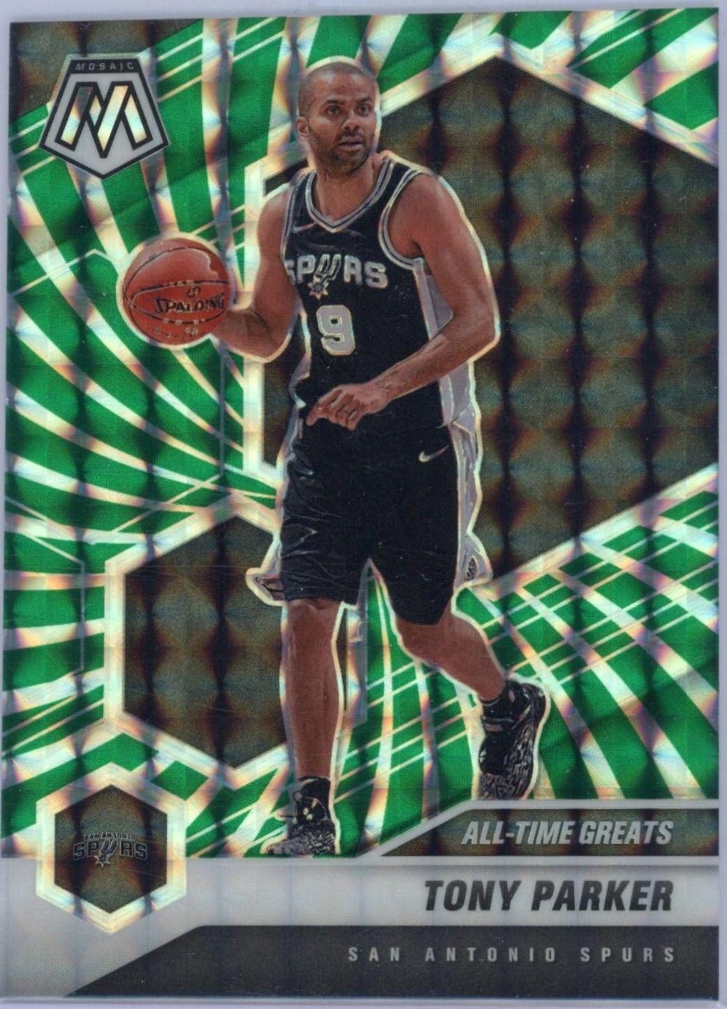Tony Parker [Green Swirl] #282