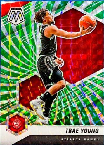 Trae Young [Green Swirl] #18